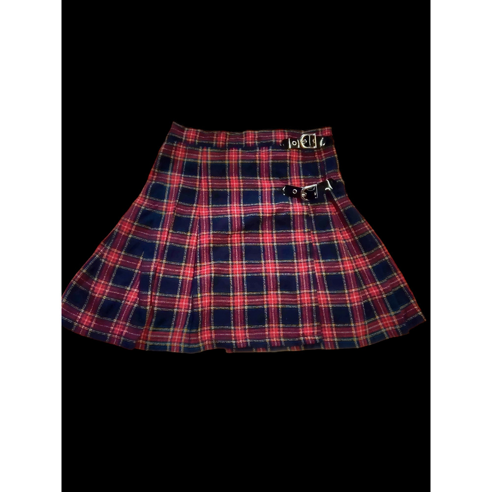 In Design Wrap Around Plaid Skirt sz 7/8